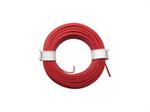 Kupferschaltlitze PVC 1-adrig 0.08 mm² 10m rot