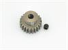 Motor-pinion alu hard  48P / 22T (SER120160)