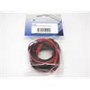 Silikonkabel rot/schwarz 2.8mm / 18AWG (2m)