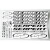 Decal sheet 1/8 black-white (2) (SER1887)