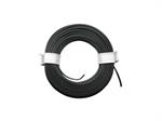 Kupferschaltlitze PVC 1-adrig 0.08 mm² 10m schwarz