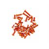 Screw set alu top/side orange 748 (38) (SER804372)