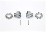 Wheelhexagon light +2mm /nut/pin (2) (SER600493)