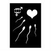 Adhesive stencil FERTILITY