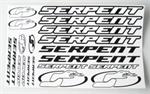 Decal sheet 1/8 black-white (2) (SER1887)