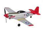 TOP-RC Mini P51D Rot RTF 450mm