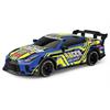 Racer R/C 1:18, 2,4GHz w/light & Try Me blue/yello