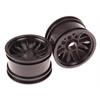 Wheel front black (2) (SER301071)