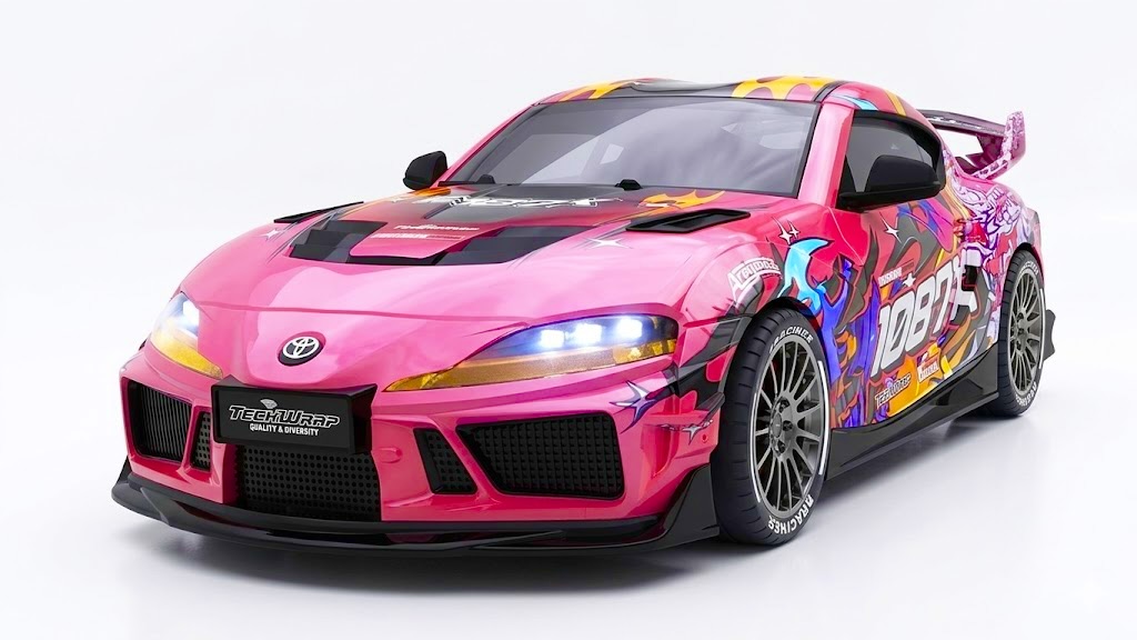 1:43 4WD Drift/Race Car SUPRA RTR - 1087X pink